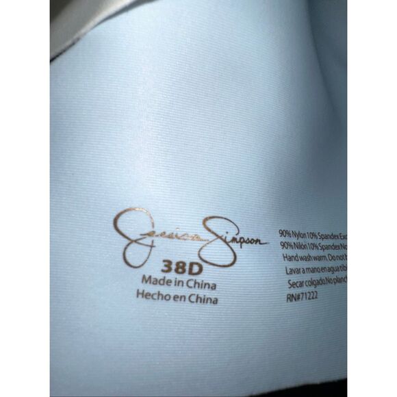 Jessica Simpson Bras Full Figure Back Smoothing Feature for Extra Comfort 38D NW - Picture 5 of 5